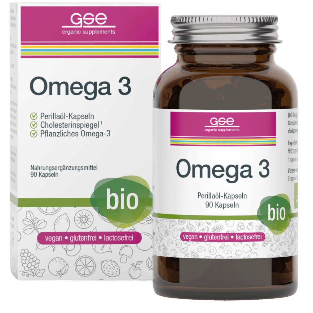 Bio Omega 3 Perillaöl Kapseln Bio Omega 3 Perillaöl Kapseln von GSE