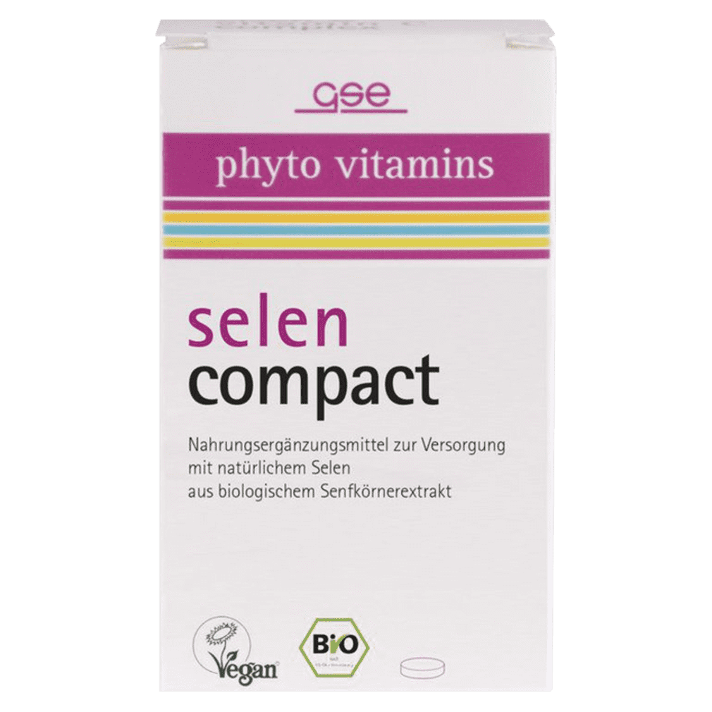 Bio Selen Compact 60 Tabletten Bio Selen Compact 60 Tabletten von GSE