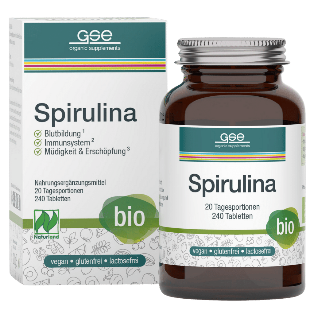 Bio Spirulina Tabletten 240 St Bio Spirulina Tabletten 240 St von GSE