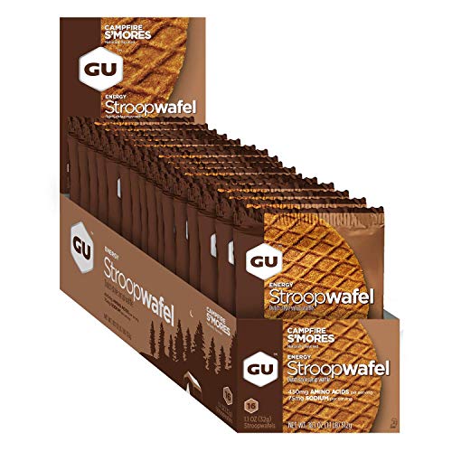 GU Energy Stroopwafel Gel Waffel Campfire S`Mores Geröstete Marshmallows 16 x 32 Gramm GU Energy Stroopwafel Gel Waffel Campfire S`Mores Geröstete Marshmallows 16 x 32 Gramm von GU