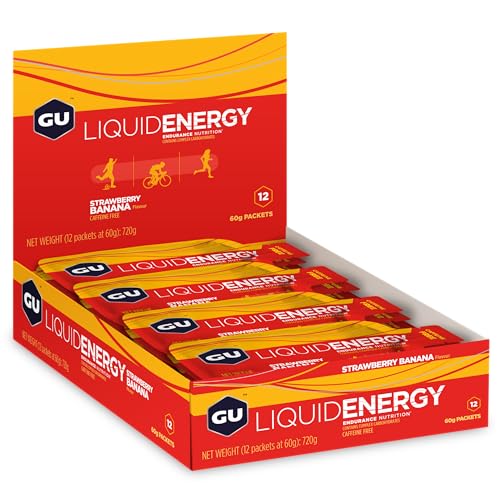 GU Liquid Energy Gel Strawberry Banana Erdbeere Banane 12-er von GU