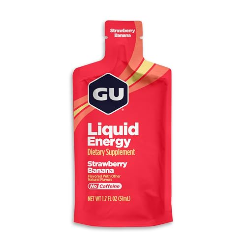 GU Liquid Energy Gel Strawberry Banana Erdbeere Banane 12-er von GU