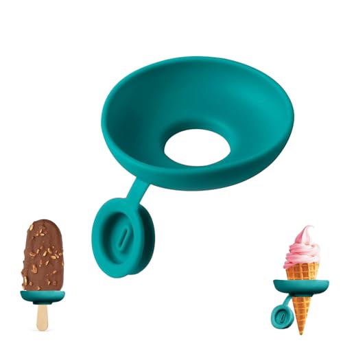 GUAHKUN Eishalterung Kinder Tropffreier Eis Tropfschutz aus Silikon für Eis am Stiel und Stieleis – Ideal für Kinder und Erwachsene (C) von GUAHKUN