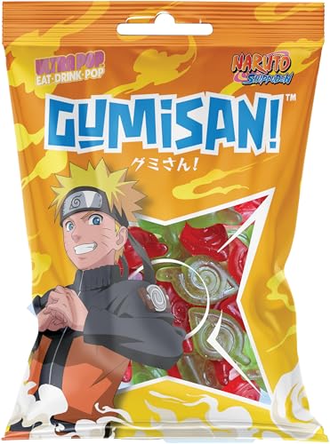 GUMISAN Naruto, Fruchtgummi mit Kirsch-u. Apfelgeschmack - 1 x 180 g GUMISAN Naruto, Fruchtgummi mit Kirsch-u. Apfelgeschmack - 1 x 180 g von GUMISAN