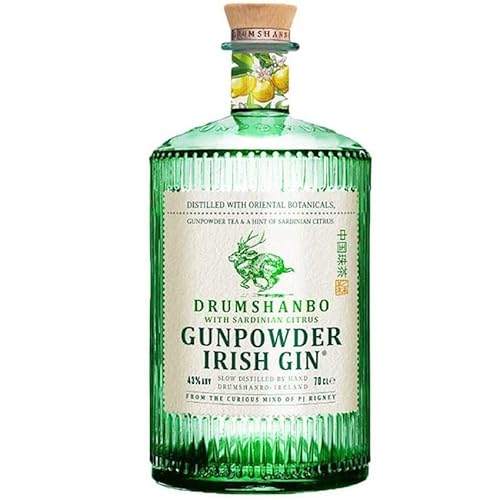 GUNPOWDER DRUM SHANBO IRISH GIN ORIENTAL BOTANICALS SARDINIAN CITRUS 70 CL von GUNPOWDER IRISH GIN