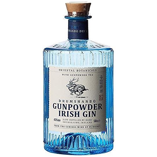 SCHIEßPULVERTROMMEL SHANBO IRISCHER GIN ORIENTALISCHE BOTANIK 70 CL von GUNPOWDER