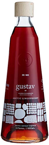 Gustav Arctic Lingonberry Likör (1 x 0.5 l) von GUSTAV