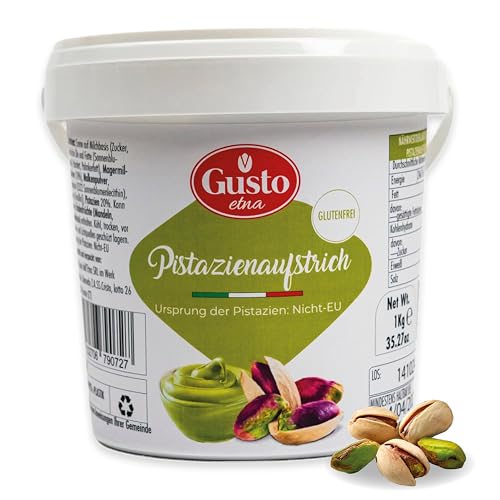 Gusto Spalmabile di Pistacchio - 1kg Eimer von GUSTO ETNA