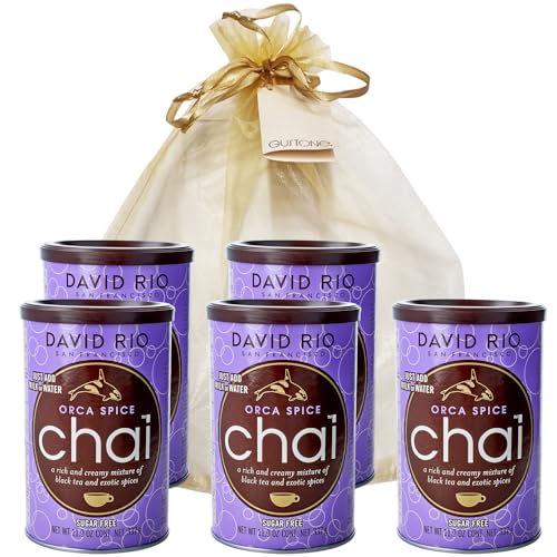 GUSTONE. David Rio Geschenkset Orca 5 x 337g Dosen Chai Latte GUSTONE. David Rio Geschenkset Orca 5 x 337g Dosen Chai Latte von GUSTONE.