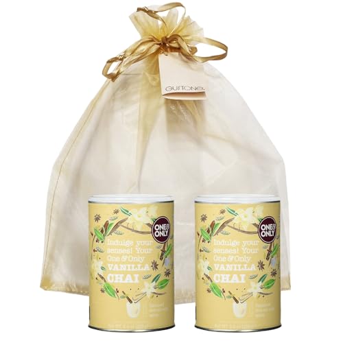 GUSTONE. One&Only Vanilla Chai Powder 2 x 250g Dose Geschenkset von GUSTONE.