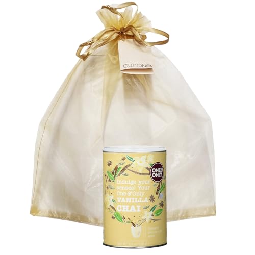 GUSTONE. One&Only Vanilla Chai Powder 250g Dose Geschenkset von GUSTONE.