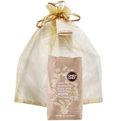 GUSTONE. One&Only White Chocolate Powder 800g Beutel Geschenkset von GUSTONE.