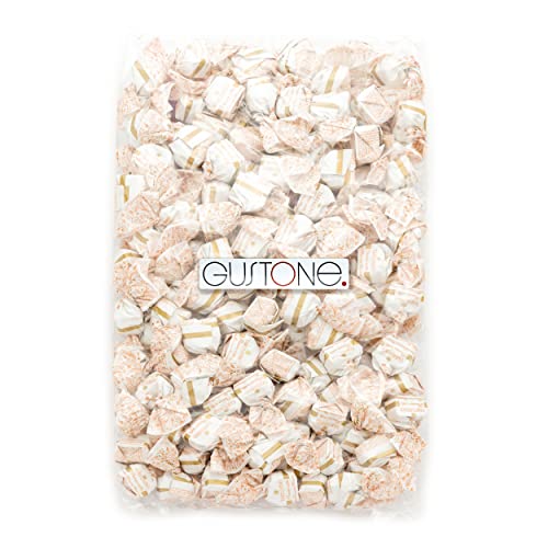 GUSTONE. Tartufini dolci panna cotta | 140 Stück je 7 g | Antica Torroneria Piemontese | Trüffel-Praline weiße Schokolade | 1kg Großpackung als Geschenk von GUSTONE.