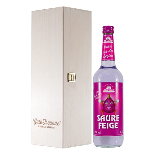 Abtshof Saure Feige-Likör mit Geschenk-Holzkiste Abtshof Saure Feige-Likör mit Geschenk-Holzkiste von GUTE FREUNDE Geschmack verbindet