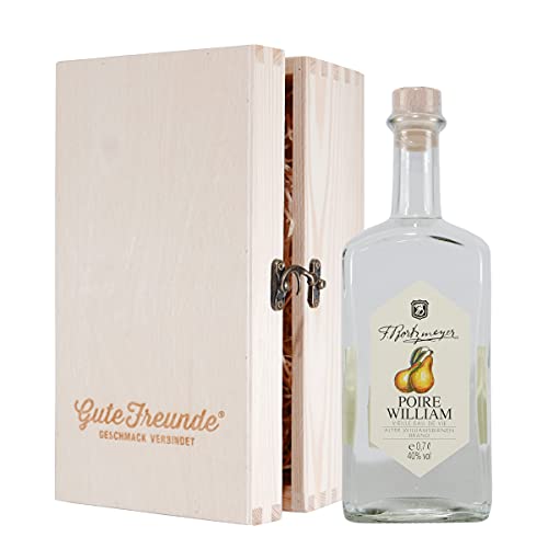Bortzmeyer Alter Williamsbirnen Brand mit Geschenk-Holzkiste Bortzmeyer Alter Williamsbirnen Brand mit Geschenk-Holzkiste von GUTE FREUNDE Geschmack verbindet