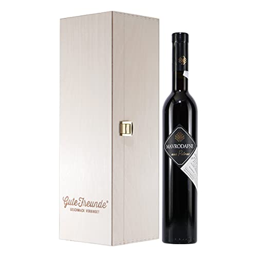 Cavino Mavrodafne -lieblich- mit Geschenk-Holzkiste Cavino Mavrodafne -lieblich- mit Geschenk-Holzkiste von GUTE FREUNDE Geschmack verbindet