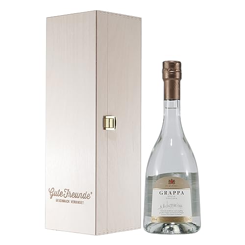 Di Alfino Grappa della Toscana mit Geschenk-Holzkiste Di Alfino Grappa della Toscana mit Geschenk-Holzkiste von GUTE FREUNDE Geschmack verbindet