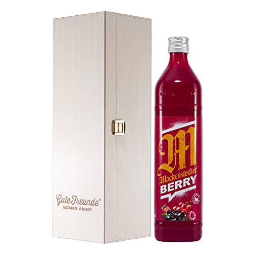 Mackenstedter Berry Likör mit Geschenk-Holzkiste Mackenstedter Berry Likör mit Geschenk-Holzkiste von GUTE FREUNDE Geschmack verbindet