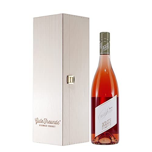 Pfaffl Rosé Selection Rosé mit Geschenk-Holzkiste von GUTE FREUNDE Geschmack verbindet
