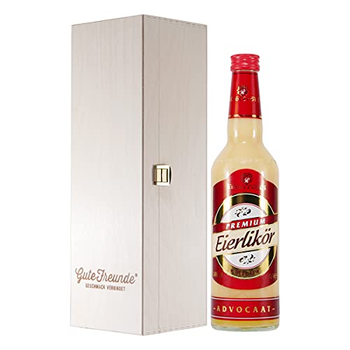 Rendezvous Eierlikör Advocaat -mild- mit Geschenk-Holzkiste Rendezvous Eierlikör Advocaat -mild- mit Geschenk-Holzkiste von GUTE FREUNDE Geschmack verbindet