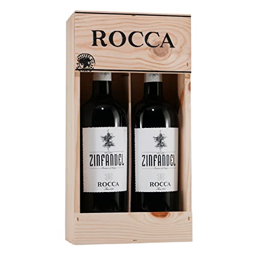 Rocca Zinfandel IGT Rotwein -trocken- 2er Weinträger von GUTE FREUNDE Geschmack verbindet