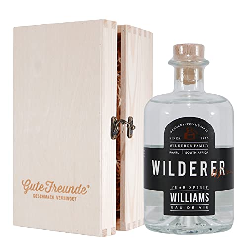 WILDERER - Williamsgeist mit Geschenk-Holzkiste von GUTE FREUNDE Geschmack verbindet