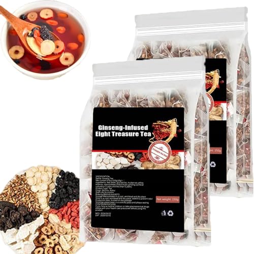Ginseng Eight Treasures Tea, Kidney Tea formula Ginseng Five Treasure Teas for Women & Men (2BAGS) von GXJIXf