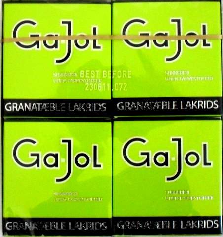 10 x GA-JOL GRANATAEBLE LAKRIDS 8x 23g ZUCKERFREI Incl. Goodie von Flensburger Handel von GA-JOL