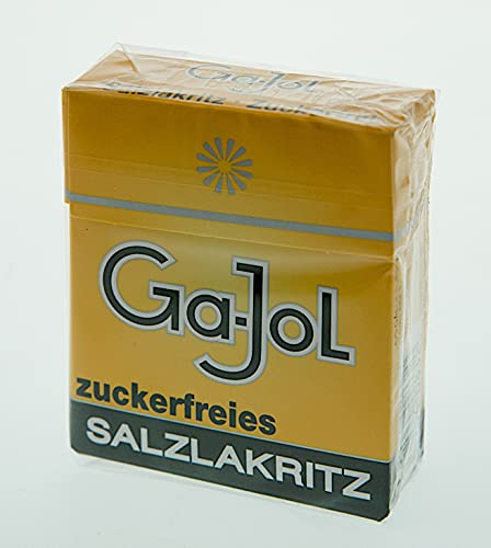 Ga-Jol Original Lakritz-Pastillen Salzlakritz 6 x 20g von Ga-Jol