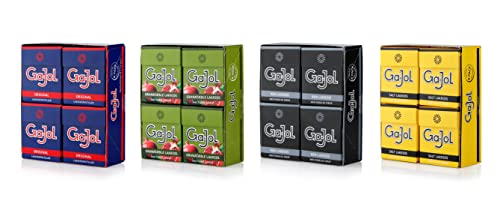 Ga-Jol Original Ren Granatapfel Salz Lakritz-Pastillen Mix 4 Sorten 32 x 23g von Ga-Jol