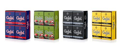 Ga-Jol Original Ren Granatapfel Salz Lakritz-Pastillen Mix 4 Sorten 32 x 23g von FOXCUP