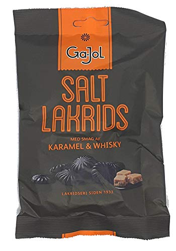 Ga-Jol Salzlakritz Karamell & Whiskey, 1er Pack (1 x 140 g) von Ga-Jol