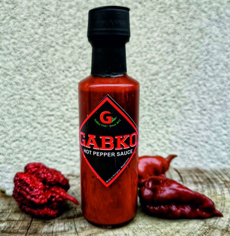 HOT PEPPER SAUCE, Scharfe Chili-Soße CHOCO - piros/rot 100mll, GABKO von Gabko Chili Soßen