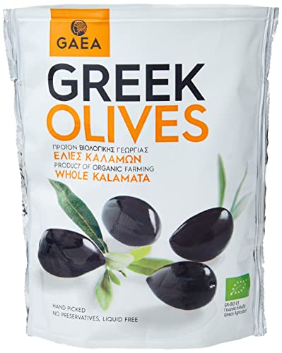 GAEA Greek Olives Bio Oliven Kalamata 150g von Gaea