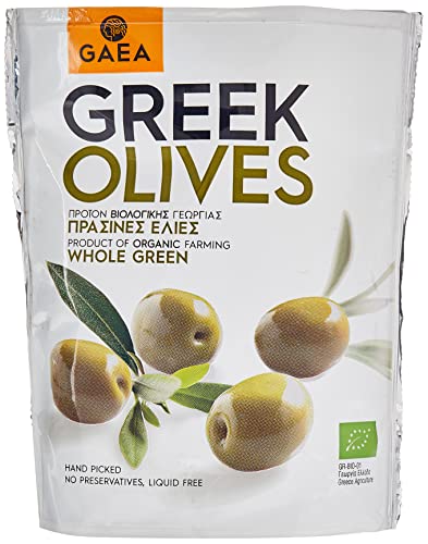 GAEA Greek Olives Bio Oliven grün 150g von Gaea