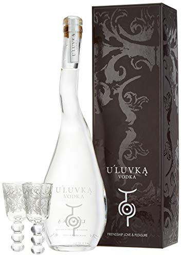 U'luvka U'Luvka Wodka mit Geschenkverpackung mit 2 Gläsern (1 x 0.7 l) von Gagaciso