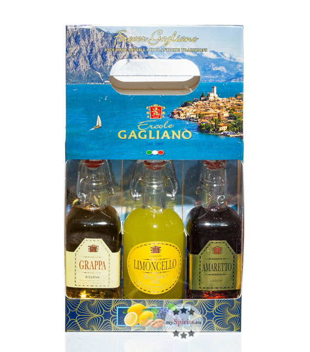 Marcati Geschenkset Gagliano III Selezioni (25 & 40 % vol., 0,3 Liter) von Gagliano Marcati