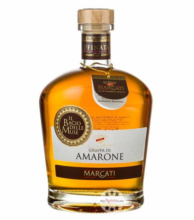 Marcati Grappa Amarone Affinata in Carati di Rovere (40 % vol., 0,7 Liter) von Gagliano Marcati