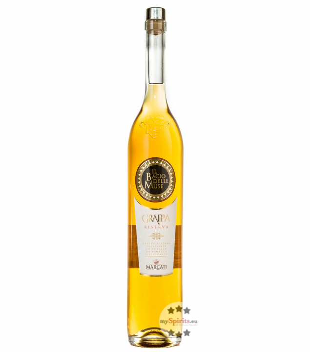 Marcati Grappa Riserva „Il Bacio delle Muse“ (40 % Vol., 1,5 Liter) von Gagliano Marcati