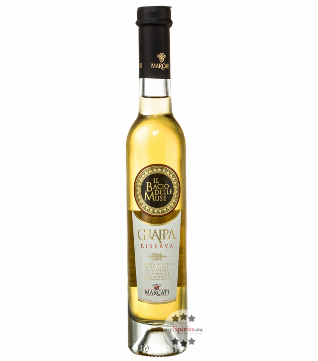 Marcati Grappa Riserva „Il Bacio delle Muse“ Elite (40 % vol., 0,2 Liter) von Gagliano Marcati