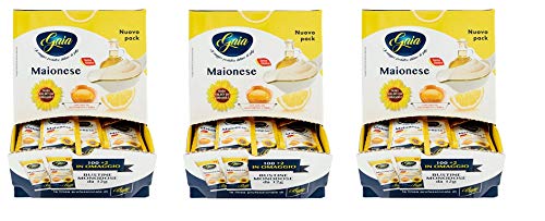 3x Gaia Klassik Mayonnaise mayo classica Sauce Portionen Beutel 100 x 12g 3x Gaia Klassik Mayonnaise mayo classica Sauce Portionen Beutel 100 x 12g von Gaia