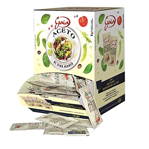 Gaia Aceto Di Vino Bianco Weißweinessig Portionen Beutel 198 x 5 ml Gaia Aceto Di Vino Bianco Weißweinessig Portionen Beutel 198 x 5 ml von Gaia