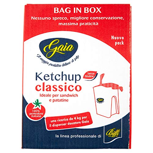 Gaia ketchup bag in box confezione da 4 kg (1000042904) von Gaia