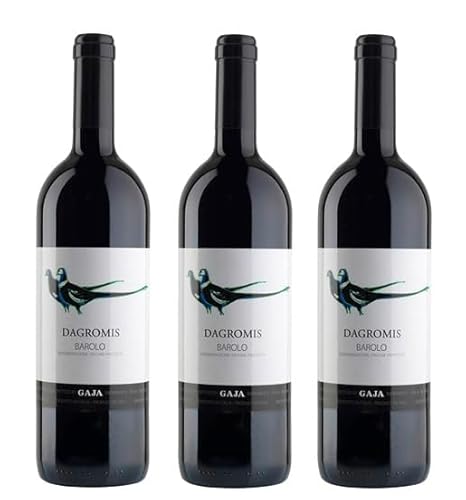 3x 0,75l - 2021er - Gaja - Dagromis di Gaja - Barolo D.O.C.G. - Piemonte - Italien - Rotwein trocken von Gaja
