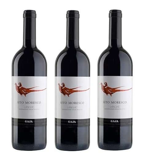 3x 0,75l - 2023er - Gaja - Sito Moresco - Langhe D.O.P. - Piemonte - Italien - Rotwein trocken von Gaja