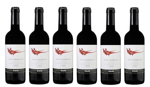 6x 0,375l - 2023er - Gaja - Sito Moresco - HALBE - Langhe D.O.P. - Piemonte - Italien - Rotwein trocken von Gaja