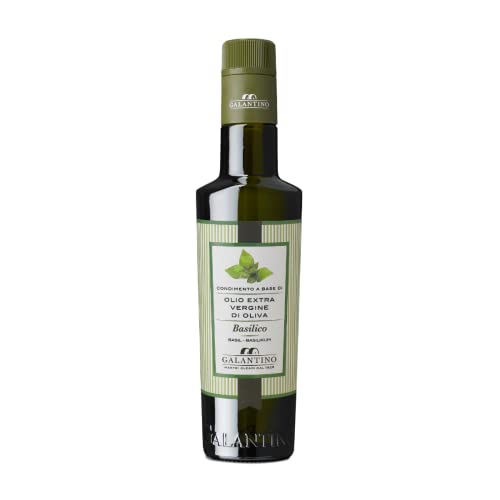 Olivenöl Extra Vergine mit Basilikum von Galantino