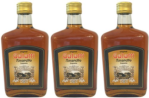 Amaretto Galatti Liquore (3 x 0,7 L) - Mandel Likör 21% Vol. von Galatti