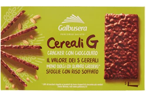 3 x 150 g Galbusera Cereali G Cracker Schokolade von Galbusera