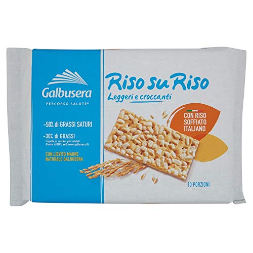 3 x 380 g Galbusera Reis auf Reiscracker von Galbusera